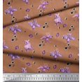 thumbnail image 2 of Soimoi Modal Satin Fabric Check,Spider & Bat Kids Print Fabric by The Yard 42 Inch Wide, 2 of 3