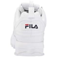 thumbnail image 3 of Fila Disruptor Ii Espadrilles Haut de Gamme Blanc Marine Rouge, 3 of 6