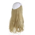 thumbnail image 1 of Extensions de Cheveux Longs Recourbants Invisibles Fil Secret une Pièce Extension de Cheveux Aguichant Ondulée Perruque Résistante à la Chaleur Synthétique pour Femmes Cosplay Fête Usage Quotidien, 1 of 8