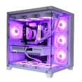 thumbnail image 2 of Delta Labs Moonlight PC de Jeu Blanc – Core 5 Ultra 245K, RTX5060 8 Go GDDR7, 32 Go DDR5 RAM, 1 To NVMe SSD, 2 of 5