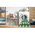 thumbnail image 2 of Ahgly Company Machine Washable Indoor Rectangle Transitional Mint Green Area Rugs, 3' x 5', 2 of 7