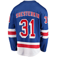 thumbnail image 2 of Igor Shesterkin New York Rangers NHL Fanatics Breakaway Home Jersey, Small, 2 of 3