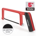 thumbnail image 1 of Swiss Tech 6"  Mini Hacksaw  ,Aluminum Frame, Bi-Metal Blade, 1 of 7
