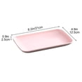 thumbnail image 3 of Fridja Clearance Under 5$ Rectangular Plates Hot Pot Barbecue Plastic Sausage Plates Fruit Plates, 3 of 5