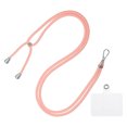 thumbnail image 1 of Unique Bargains Cordon pour Téléphone, Cordon de Cou Ajustable avec Patch de Cordon Transparent, Rose, 1 Unité, 1 of 5