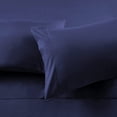 thumbnail image 2 of 900 Thread Count 100% Egyptian Cotton 4-Piece Bed Sheet Set (1 Flat, 1 Fitted Sheet, 2 Pillow Covers) 27 Inches Deep Pocket Solid Pattern, 2 of 4