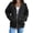 Noir, variante sur Chandail à Capuchon à Fermeture à Glissière Femme Manches Longues Chandails à Capuchon Cordon de Serrage Fermeture Éclair Intégrale Chandails à Capuchon Vestes Légères d'Automne avec Poches Décontracté Hiver Chaud Chandails à Capuchon en Molleton Vêtements d'Extérieur Blanc TG