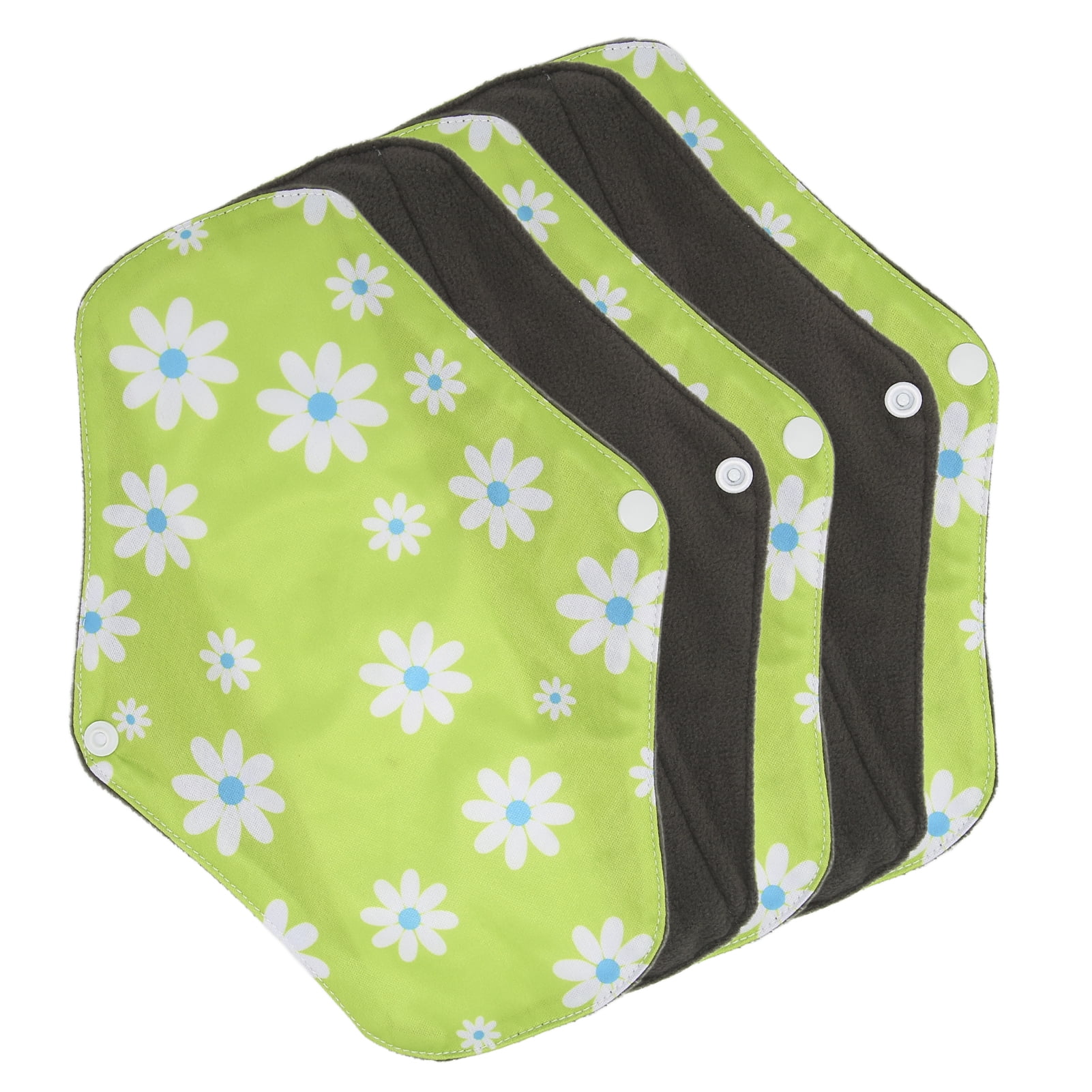 Reusable Menstrual Pads, Leakproof Soft Use Washable Sanitary Pads  For Women For Menstrual Period M02,M05