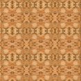 thumbnail image 1 of Ahgly Company Tapis d'Intérieur Lavable en Machine Carré Transitionnel Orange Bière, 7 Pieds Carré, 1 of 7