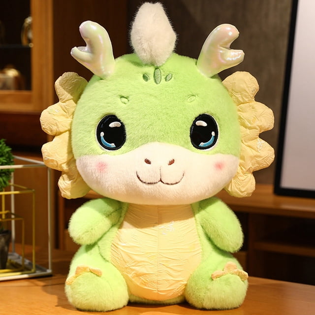 New Year Doll Toy, Spring Festival Tang Stuffed Toy, Traditional Design, Cotton Filling, Machine Washable, Safe Fabric, Festive Decoration, Cultural Transmitter, Gift for Kids