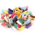 thumbnail image 3 of 10 Pieces Keychain Charms Tassels Decorations Accessory Finding Supplies Craft Accessories Jewelry Making Props Tassel for DIY Brown, 3 of 6