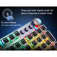 thumbnail image 4 of Clavier Mécanique Véritable Clavier à Axes Verts Jeu de Bureau Ordinateur Portable Ordinateur de Bureau Clavier Filaire pour Ordinateur Portable Ordinateur PC Jeux, 4 of 9