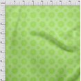 thumbnail image 4 of oneOone Velvet Lime Green Fabric Fruits Lemon Slice Sewing Craft Projects Fabric Prints By Yard 58 Inch Wide, 4 of 4