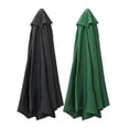 thumbnail image 3 of Waterproof Fabric Parasol Durable Outdo Umbrella Covers 3 meter 8 Rib Black, 3 of 5