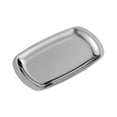 thumbnail image 1 of Barbecue Plate Rectangular Sizzling Platter Plate Stainless Steel Stainless Steel Dinner Plate Pasta Plate Western Food Plate Stainless Steel Food Plate Kitchen Plate Re Usable Non Stick Cook Sheet, 1 of 4