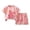 Hot Pink, variant on COMVALUE Bamboo Pajamas Toddler Boy Clothes Checkered Tee Shorts 2 Summer Bamboo Baby Pajamas Sleepwear Pjs Set (Grey, 4-5 Years)
