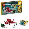 thumbnail image 1 of LEGO Creator Sunken Treasure Mission 31130 Toy Building Kit (522 Pieces), 1 of 5