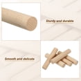 thumbnail image 4 of Unique Bargains 3/4 x 4 Inch Dowel Rods Wood Sticks Unfinished Wooden Dowel Rods Round Dowels Sticks 25 Pcs, 4 of 6