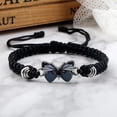 thumbnail image 4 of Bracelets Papillon pour Adolescentes, Bracelets Papillon à Cordon Ajustable pour Femmes, Jolis Bracelets à Breloques Papillon, 4 of 7