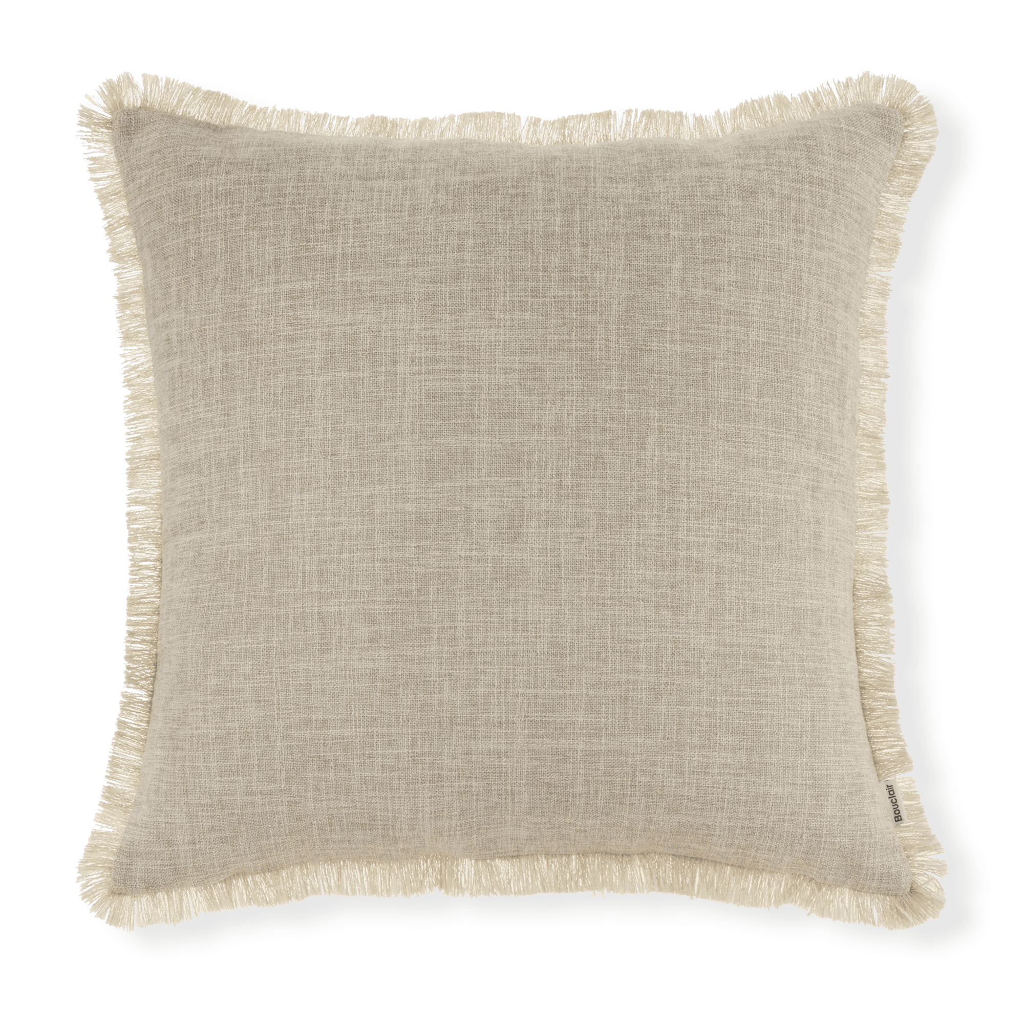 Bouclair Taha Beige Soft Decorative Throw Pillow