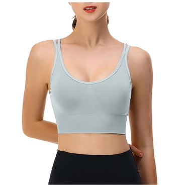 FhsagQ Bra Bras for Women Bras Cosplay Women's Wireless Bra with Seamless Smooth Comfort Wirefree T Shirt Bra Womens Bras Black Bras for Women 2 Piece Light Blue M