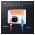 thumbnail image 4 of Chauffe-eau Sans Réservoir 5.5KW Affichage Numérique LED Protection contre la Surchauffe Chauffe-Eau Instantané Électrique, Affichage de la Température Numérique, 4 of 7
