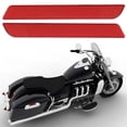 thumbnail image 2 of Saddlebag Reflector Saddlebag Latch Cover Latch Cover Reflectors Motorcycle Saddlebag Reflector Pair Of Saddlebag Reflector Latch Cover  Warning Small Size Fit For Touring FLT FLHT, 2 of 8