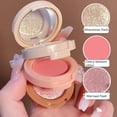 thumbnail image 1 of 3IN1 Matte Highlighter Palette Pearly Blush Shiny Eyeshadow Face 50 Q1A5, 1 of 1