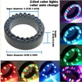 thumbnail image 2 of Lumières ABS Jardin Extérieur sous Support Lumières de Fontaine Lumières pour Réservoir Lumières DEL Lumières DEL Fontaine Étangs Lumières d'Eau Lumières Multicolore 24 DEL, 2 of 9
