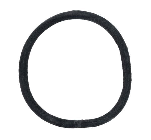 Goody Ouchless Black Hair Elastics - No Metal Gentle Hair Ties - 30 Ct