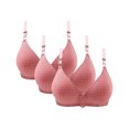 thumbnail image 1 of 3 Pcs Soutien-Gorge Brodé Brillant Confortable Respirant Sans Armatures, 1 of 7
