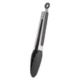 thumbnail image 1 of PVCS Premium Stainless Steel Locking Kitchen Tongs with Silicon Tips, 9 inch (Gray) Heat Resistant Up To 480°F, 1 of 9