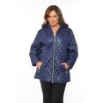 thumbnail image 1 of White Mark Women's Puffer Coat, 1 of 5