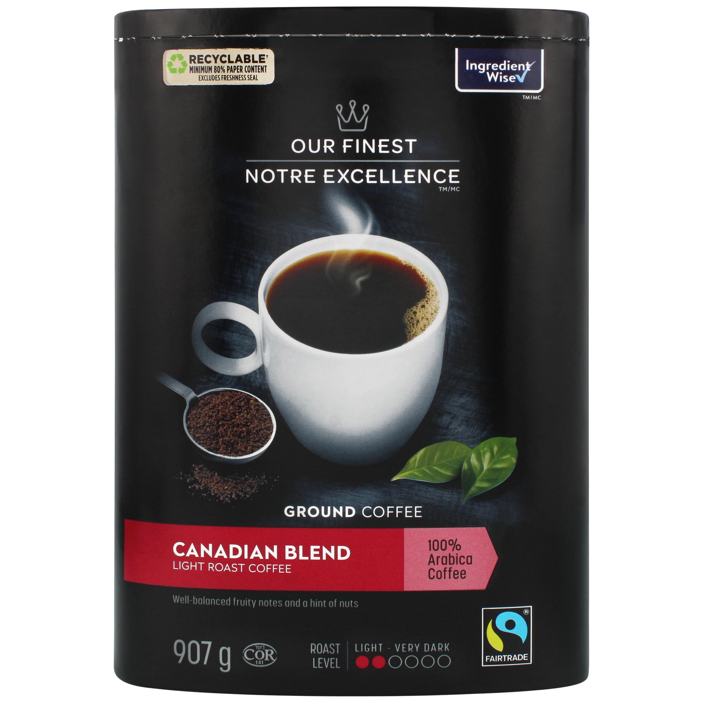 Our Finest Canadian Blend Ground Coffee