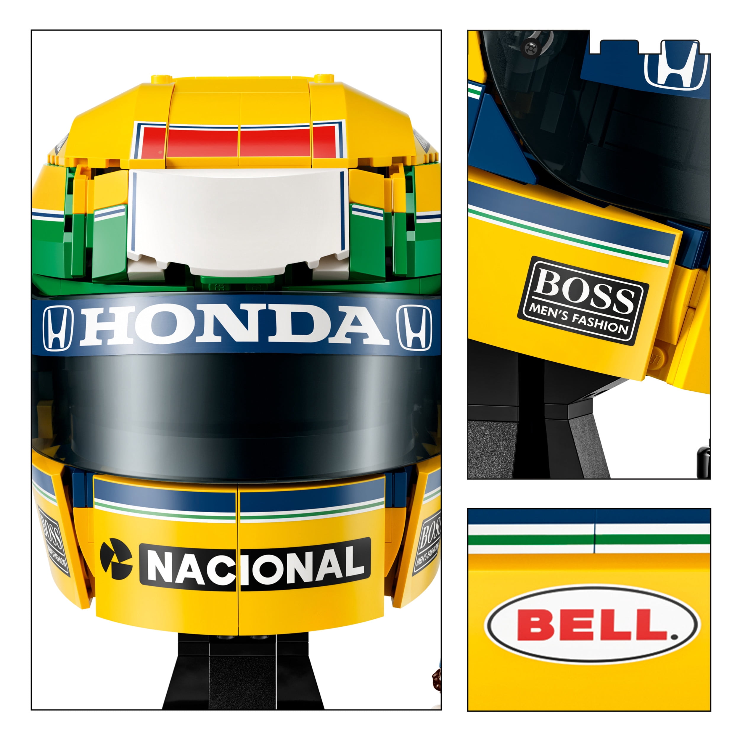 LEGO Editions Le casque d’Ayrton Senna, Ensemble de construction 43024
