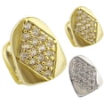 thumbnail image 2 of Ensemble de Dents de Gril d'Halloween Simple, Dessus Brillant en Strass, Gril Vampire Fangs, 2 of 10
