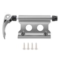 thumbnail image 2 of Universal Bike Block Fork Mount, Aluminum Alloy Quick Release Cycle Block Front Fork Fixed Clip Luggage Holder Rack with 4 Screws for Trucks, Trailers, SUVs, 2 of 7