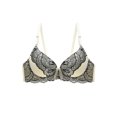 thumbnail image 4 of Pisexur Women's Comfortable Push Up Embroidery Lace Bra and Panty Set Plus Size, 4 of 6
