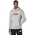 thumbnail image 3 of PUMA Essential+ 2 Col Big Logo Hoodie Fleece Medium Gray Heather MD, 3 of 3