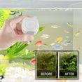 thumbnail image 2 of Btomtd Mini Magnetic Brush Aquarium Brush Cleaning Glass Window Scraper Cleaning Sponge Tool, WH, 2 of 6