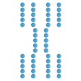 thumbnail image 3 of maskred 10 Pieces EVA Foam Golf Swing Training Exercises Balls Practice Light Blue 42mm 5Set, 3 of 6