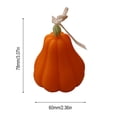 thumbnail image 3 of Pumpkin Shaped Aroma Tea Light Candles Set for Home Decor, Thanksgiving Holiday Scented Tabletop Decoration Gift, 3 of 6