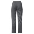 thumbnail image 4 of Clearance Womens Pants Petite Sports Solid Color Trousers Jogging Sweatpants Jogger Pants, 4 of 5