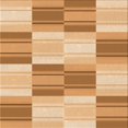 thumbnail image 1 of Ahgly Tapis de Zone Carré Orange Transitionnel Lavable en Machine, 4 Pieds Carré, 1 of 7