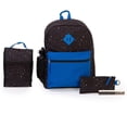 thumbnail image 1 of Jetstream 5-Piece Backpack Set: Kids Backpack & Lunch Bag, Pencil Case, Ruler & Water Bottle, 1 of 9