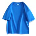 thumbnail image 2 of CHGBMOK Chemises pour Hommes T-Shirts Décontractés Été Col Rond Manches Courtes Tailles P-4TG, 2 of 7