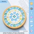 thumbnail image 1 of RKSTN Kitchen Utensils Set Kitchen Essentials Crafts Mosaicss Tile Set Wooden Cup Mats Mixed Color Mosaicss Set Crafts Pack 6ml Kitchen Decor, 1 of 5