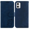 thumbnail image 2 of Compatible avec Motorola Moto G73 5G Embossé Mignon Tiger Étui Portefeuille à Rabat Porte-Cartes Étui, 2 of 5