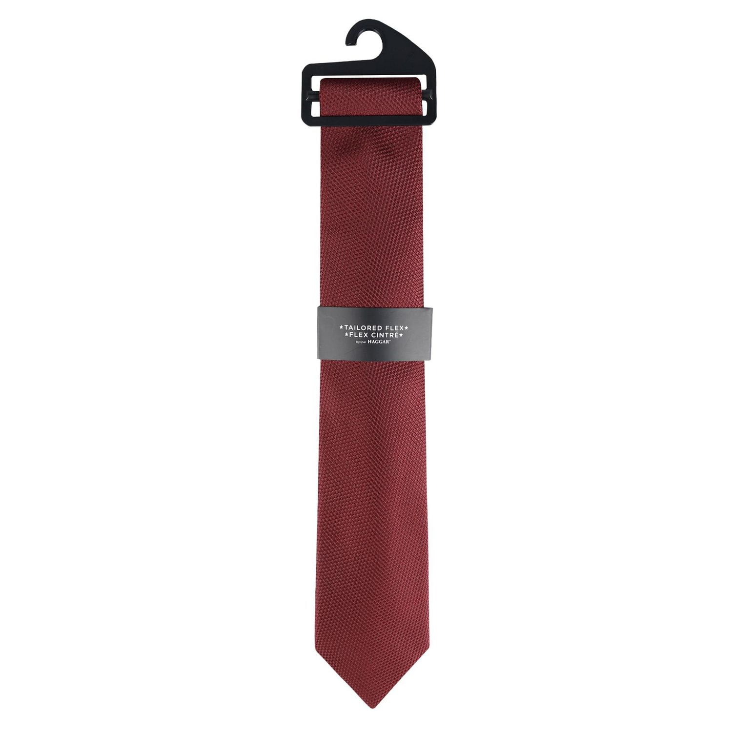 Tailored Flex by Haggar Men's Classic Solid Woven Necktie