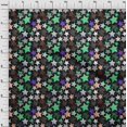 thumbnail image 4 of oneOone Silk Tabby Black Fabric Galaxy Craft Projects Decor Fabric Printed By The Yard 42 Inch Wide, 4 of 4